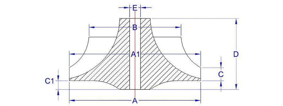 Колесо компрессии GA-03-0122 GA-03-0122 фото
